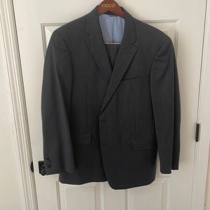 Tommy Hilfiger Charcoal pinstripe suit